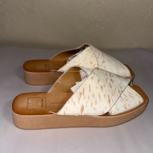 Dolce Vita Capri Platform Sandal-Fawn size 7.5